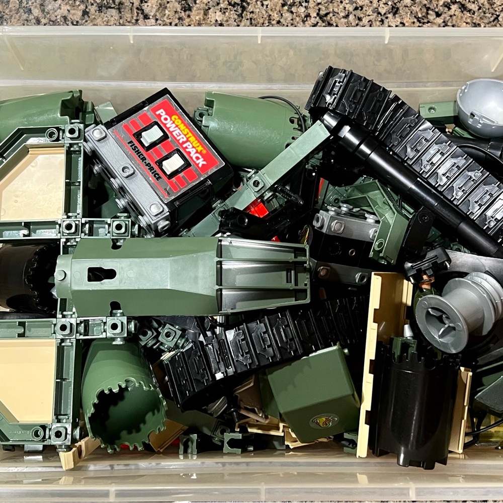 Fisher-Price Construx Army Themed Sets (3)